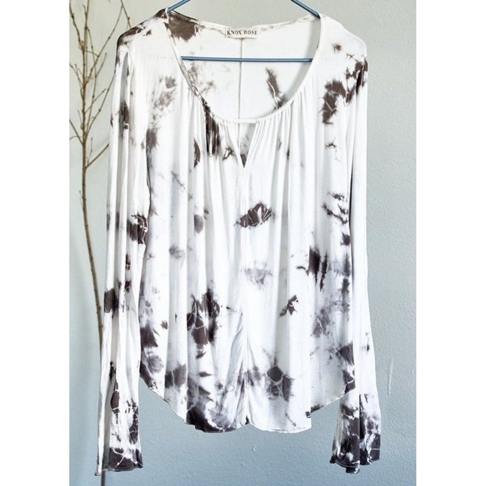 Knox Rose Spandex/Poly XL Blouse